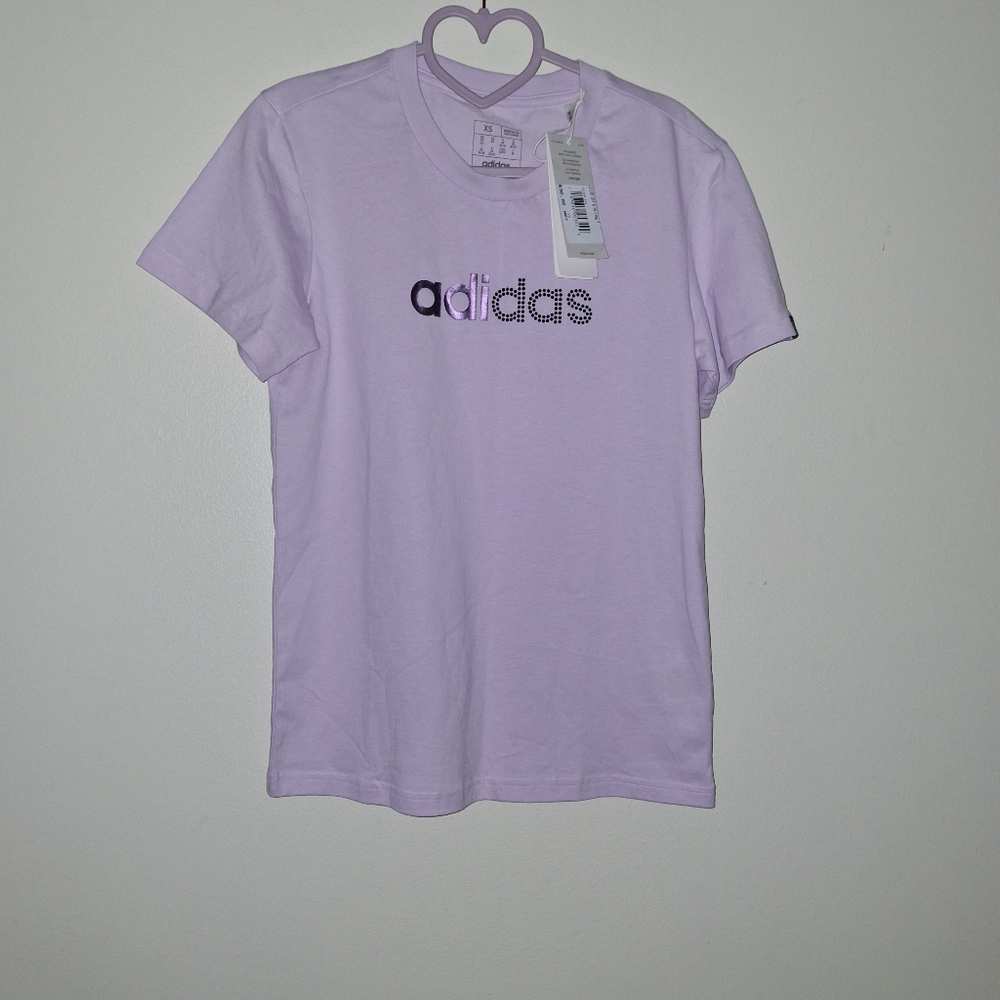 Adidas Lavender T-Shirt